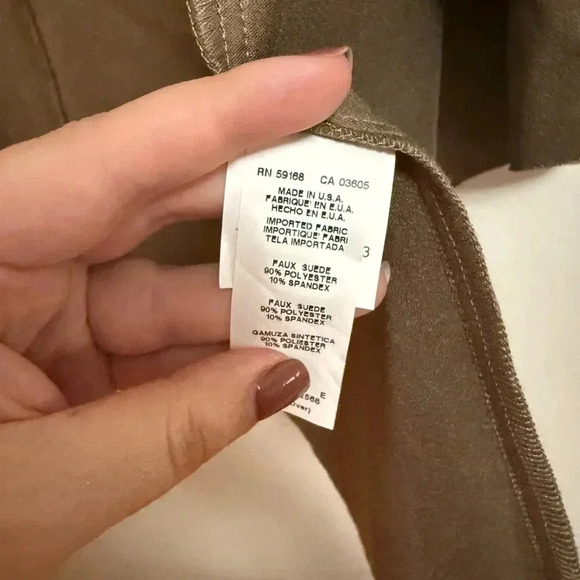 Women's Brown Sleeveless Jacket - Picture 5 of 7